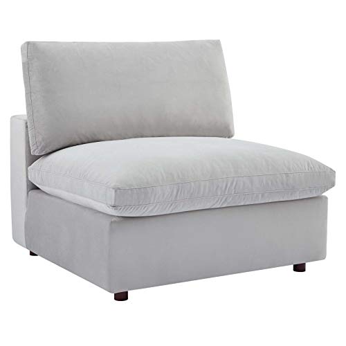 Light Gray Performance Velvet