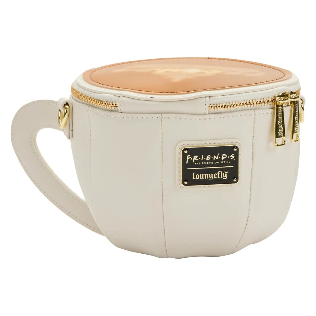 Loungefly Friends Central Perk Mug Crossbody Bag - Official TV Show Merchandise for Fans | Perfect for Cosplay, Conventions & Everyday Use