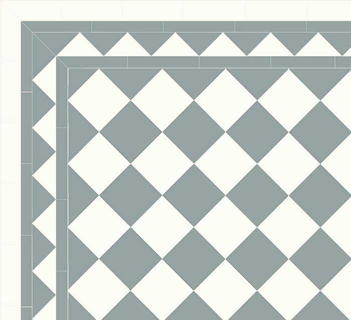 Winckelmans Granite Klinker 15x15 cm Gray-Blue/White - Premium Ceramic Tiles for Kitchen Backsplash, Bathroom & Outdoor Patio Flooring