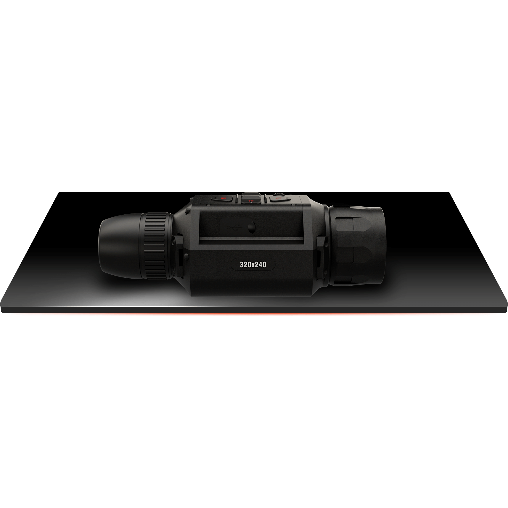 ATN OTS LT 3 6x Thermal Monocular - 320x240 Resolution, 25mm Lens, 12 Micron Sensor - Handheld Thermal Spotter for Hunting, Surveillance & Outdoor Adventures