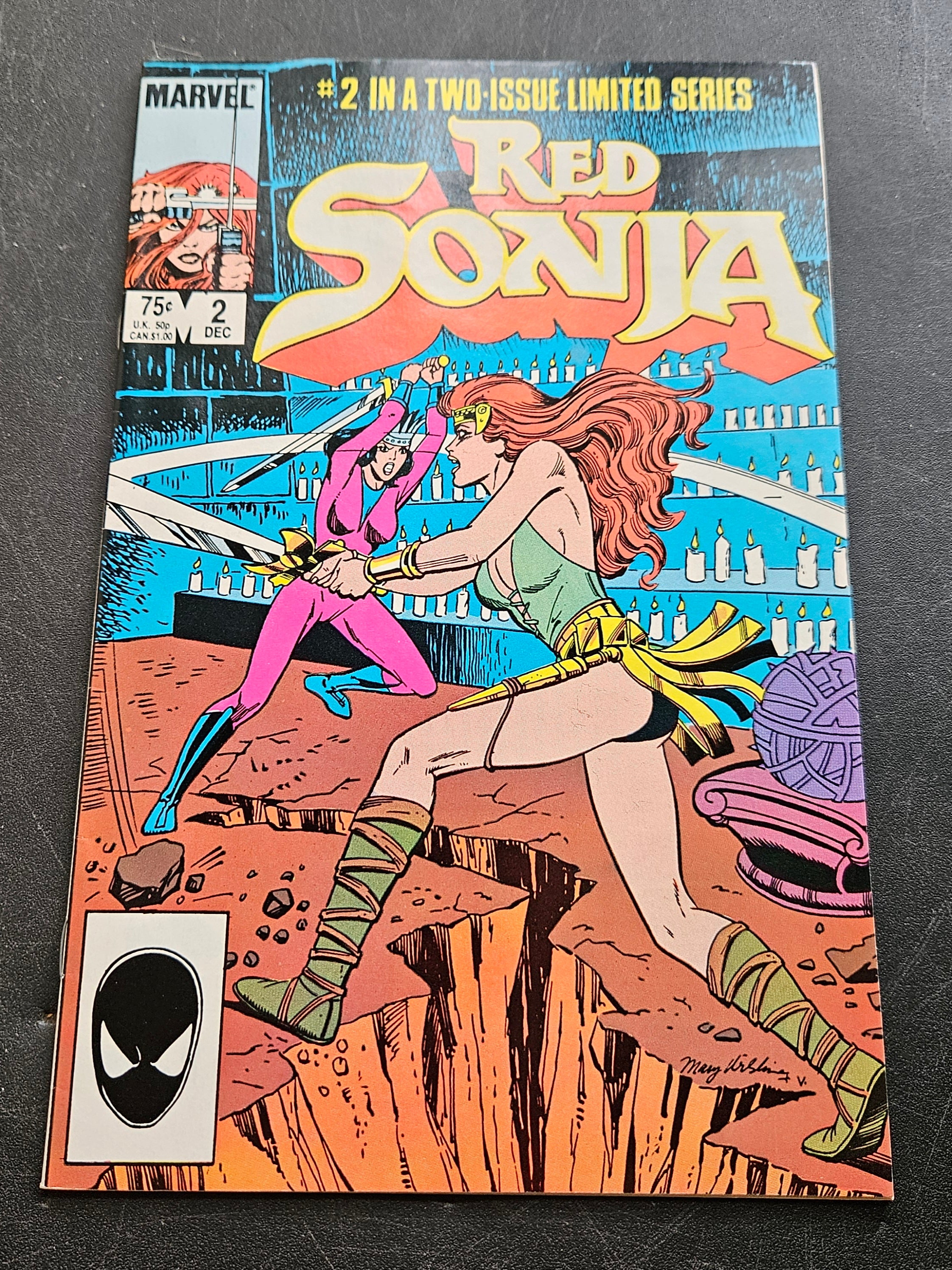 Red Sonja Vol 2 #2 - Marvel Limited Series Comic Book (December 1985) | Collectible Vintage Comics for Superhero Fans & Comic Book Collectors