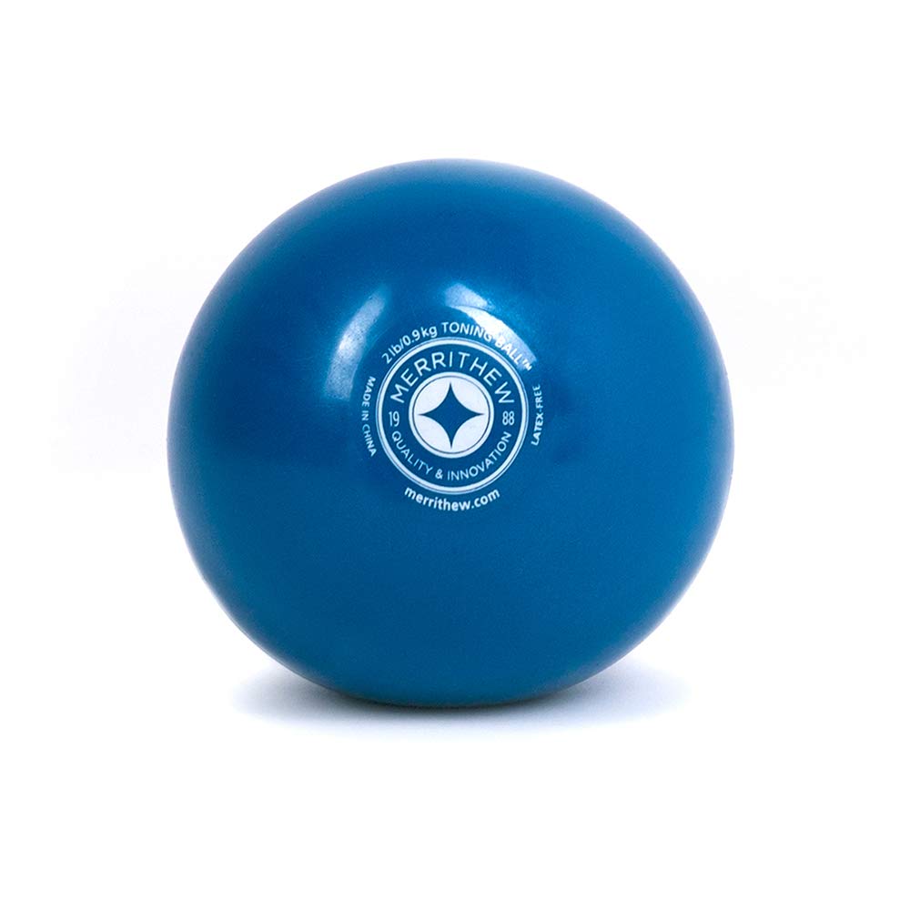 STOTT PILATES Exercise Ball for Strength Training & Toning - Premium Fitness Equipment for Home Workouts, Pilates, Yoga & Core Exercises - Perfect for Gym, Studio & Home Use