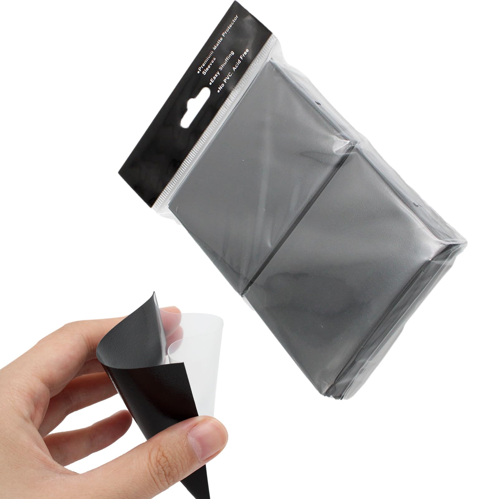 Premium Standard Card Sleeves - 100 Pack Baseball Card Protectors | Acid-Free Trading Card Sleeves for Sports Cards, Photocards & Collectibles | Perfect for Card Storage, Organization & Display (3