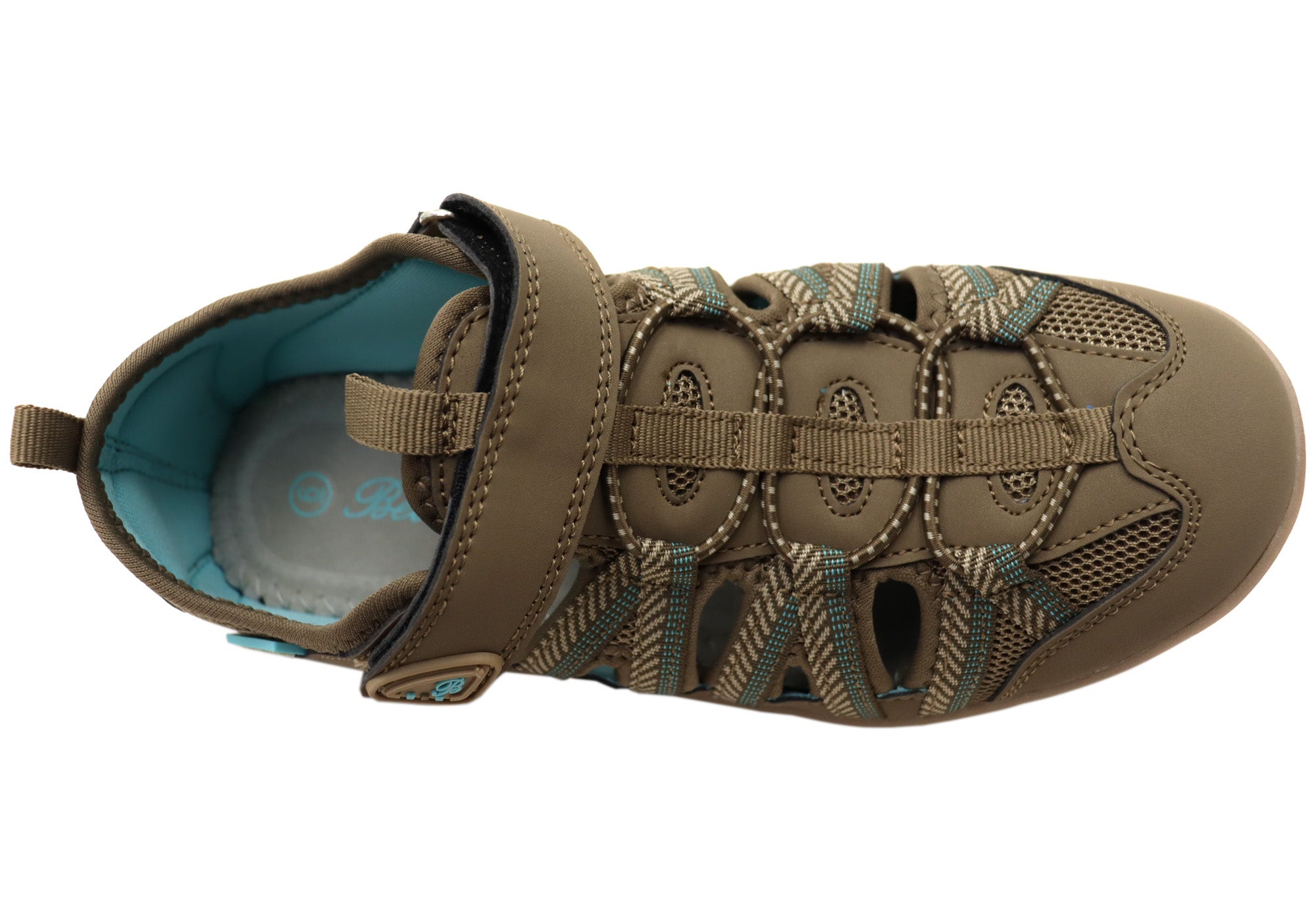 Bellissimo Hilda Women's Comfortable Closed Toe Sandals - Breathable Summer Walking Shoes for Beach, Travel & Casual Outfits
