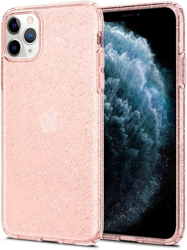 iPhone 11 Pro Max Case - Crystal Glitter Design, Shockproof & Scratch Resistant Protective Cover for Women & Men - Perfect for Everyday Use, Travel & Work