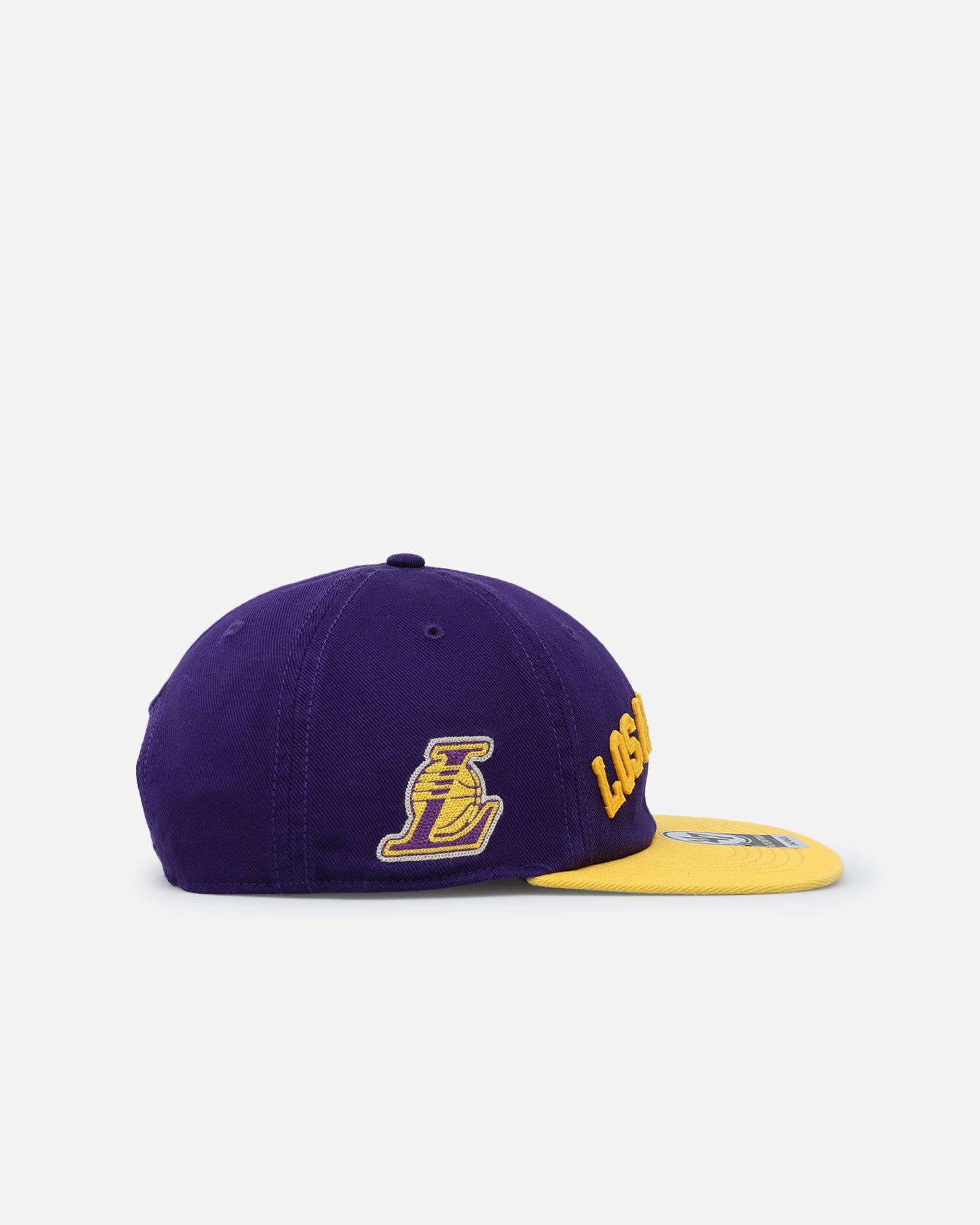 Los Angeles Lakers 'Legacy 47 Captain RL' Snapback Hat - Purple Adjustable Baseball Cap for Men & Women - Perfect for NBA Games, Sports Events & Streetwear Fashion