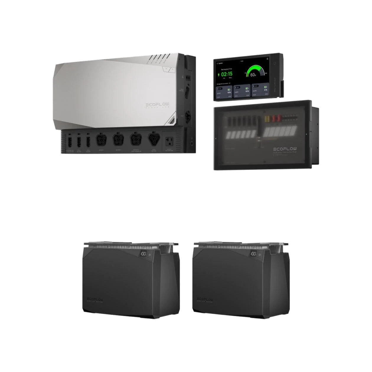 EcoFlow 4kWh Solar Generator Kit - Portable Power Station for Home Backup, RV Camping & Outdoor Adventures - Off-Grid Energy Solution with High Capacity Battery Storage