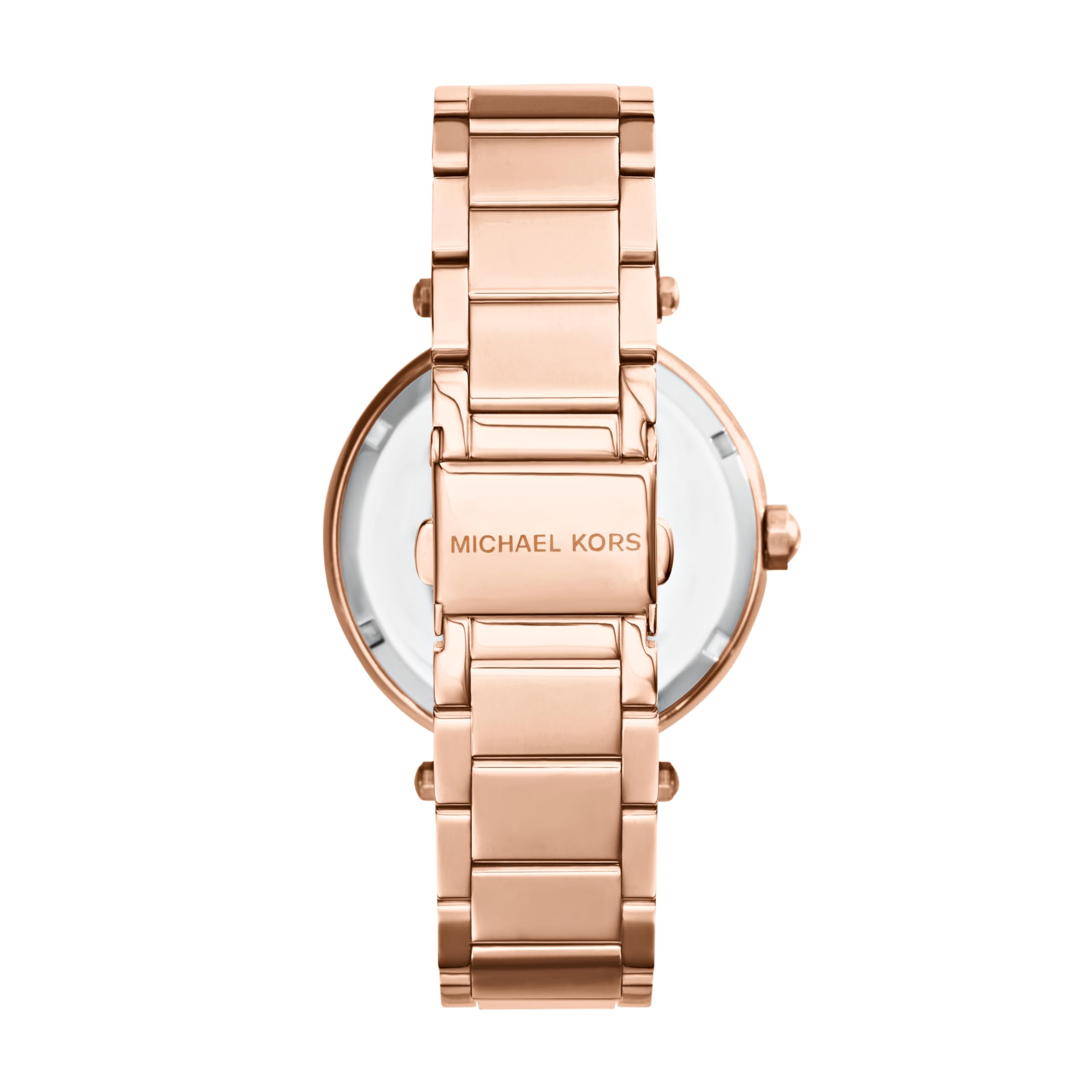 Michael Kors Parker Women's Watch - Stainless Steel & Pavé Crystal Watch with Interchangeable Bands (Steel/Leather/Silicone) | Elegant Dress Watch for Work, Parties & Everyday Wear
