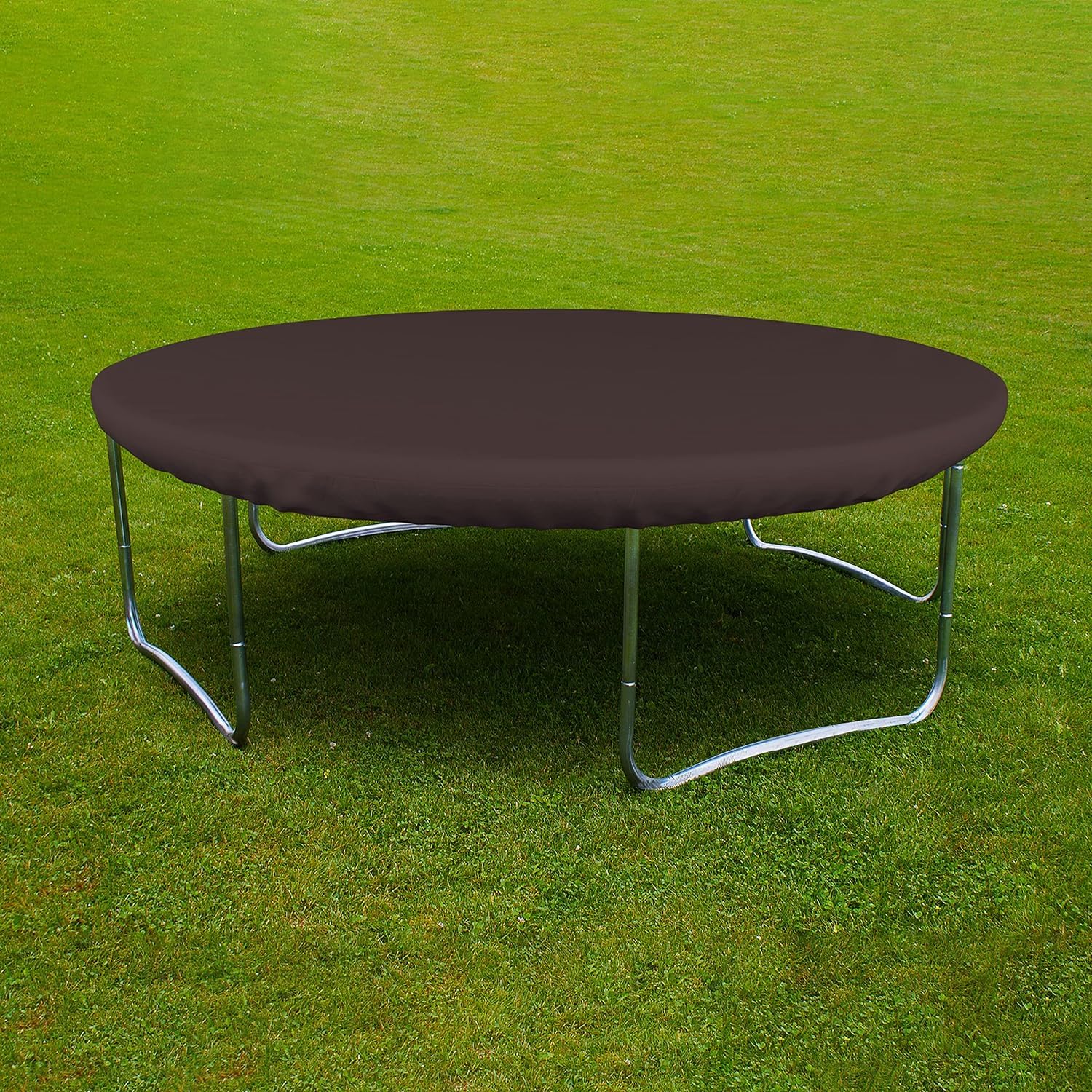 **18 Oz Waterproof Trampoline Cover - 100% Weather Resistant Round Trampoline Cover for Rain, Snow & Sun Protection (96