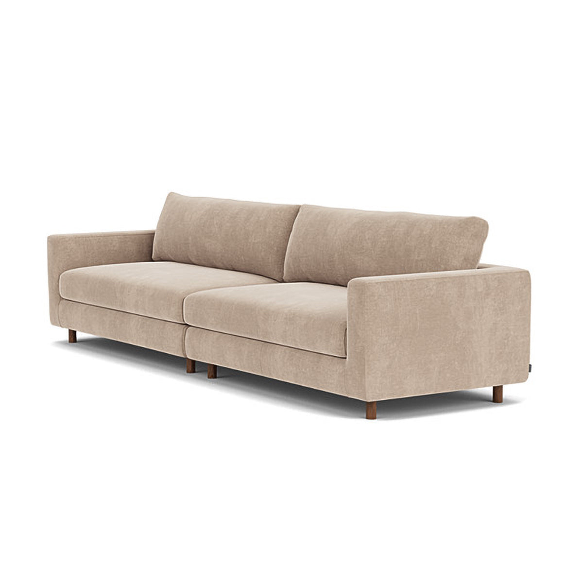 Stylish Dylan Fabric 4-Seater Sofa for Living Room - Comfortable Modern Couch for Home & Office Lounge