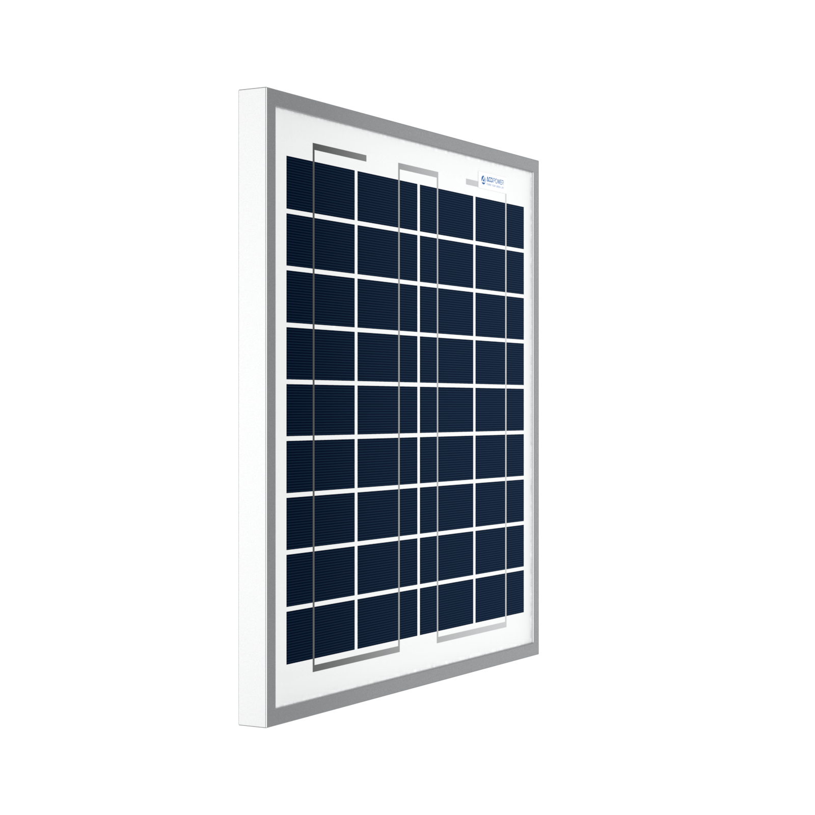 ACOPower 15W Polycrystalline Solar Panel - 12V Battery Charger for RV, Boat, Camping & Off-Grid Power Supply | Portable Solar Charging Solution for Outdoor Adventures