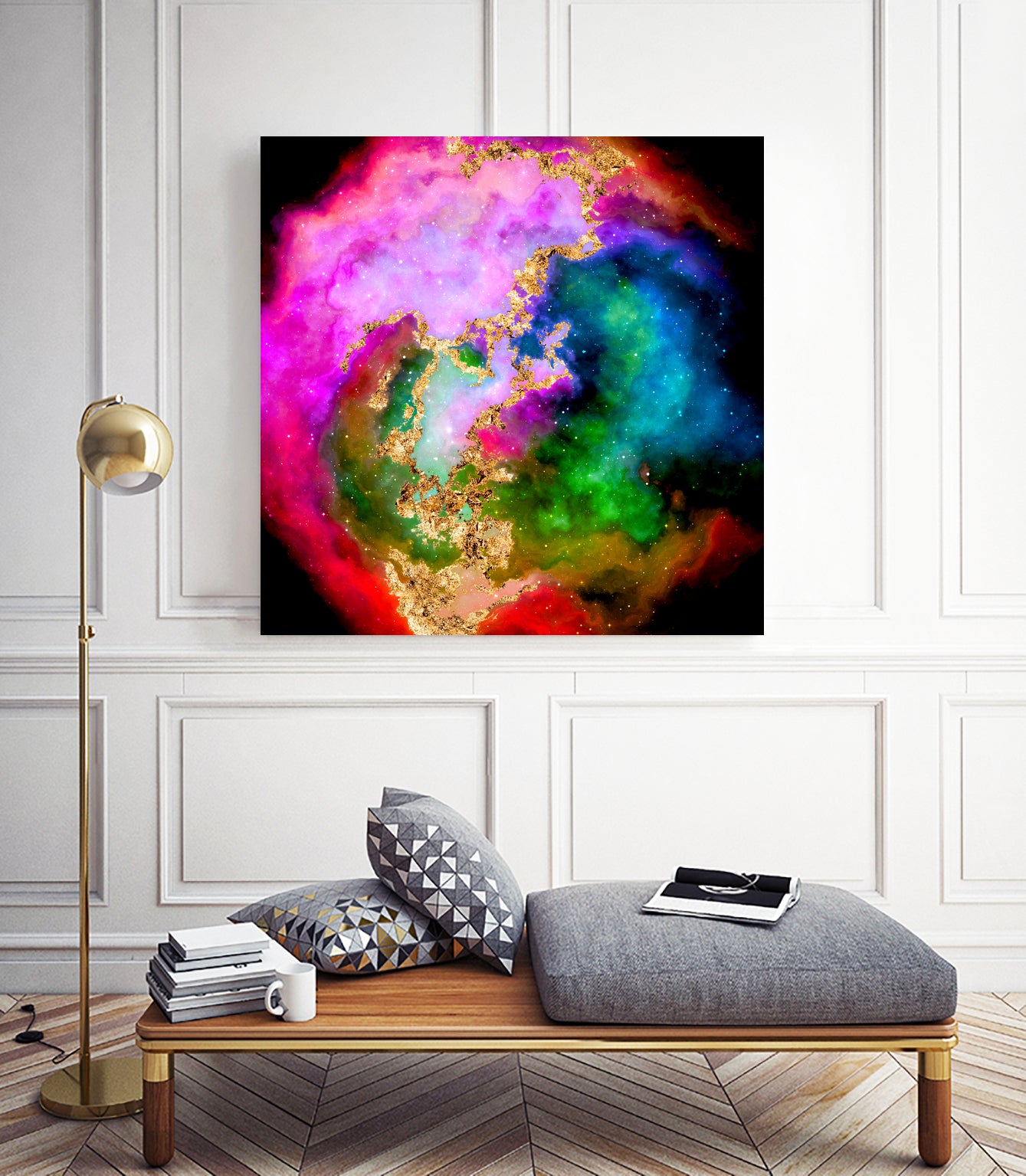 100 Nebulas in Space 006 - Stunning Galaxy Wall Art for Home & Office Decor | Perfect Gift for Astronomy Lovers & Space Enthusiasts