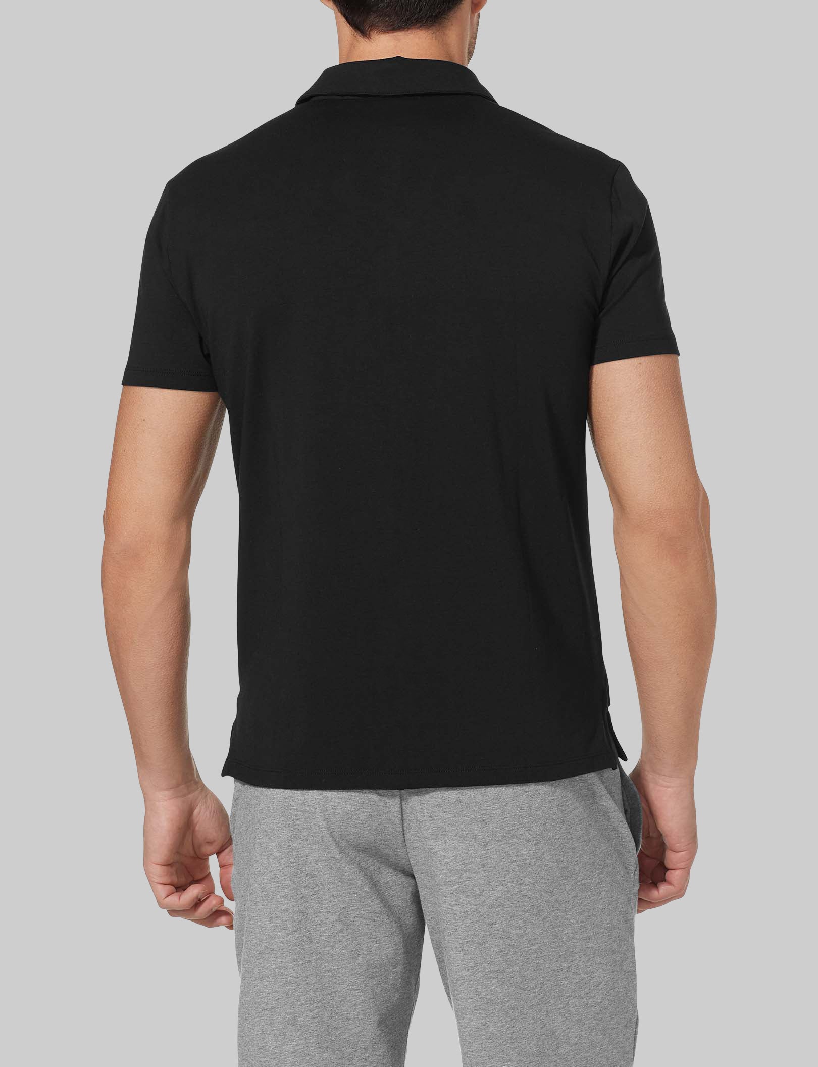 Second Skin Comfort Polo Shirt for Men - Ultra Soft Breathable Fabric for Work, Golf & Casual Wear