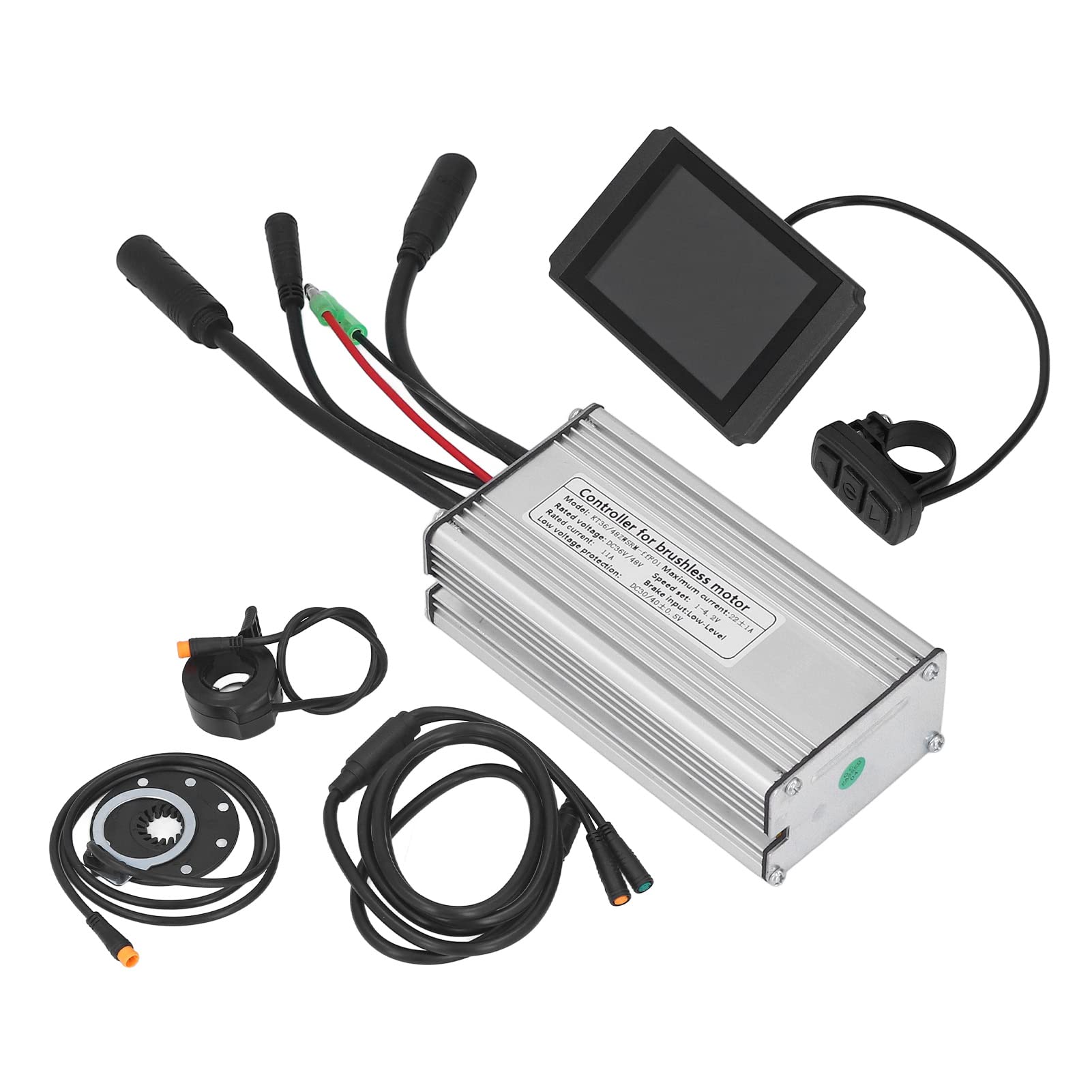 VGEBY 500W Electric Bike Conversion Kit - Waterproof 22A Controller & LCD8H Display Set for Bicycle Modification - Perfect for Commuting, Off-Road Adventures & Eco-Friendly Transportation