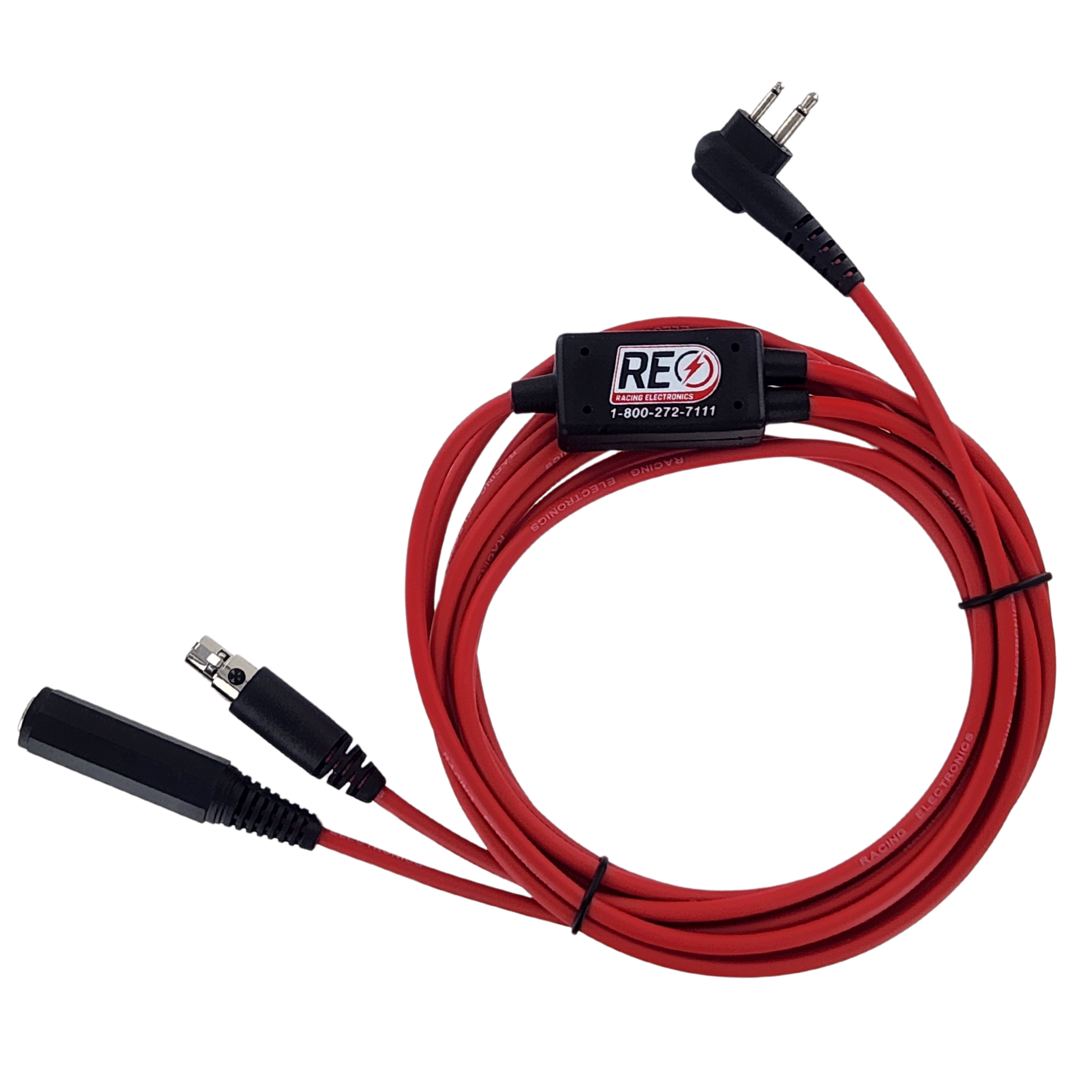 3 Conductor Legacy 2 Pin Motorola Car Harness - Compatible with Motorola Radios for Seamless Vehicle Installation & Communication
