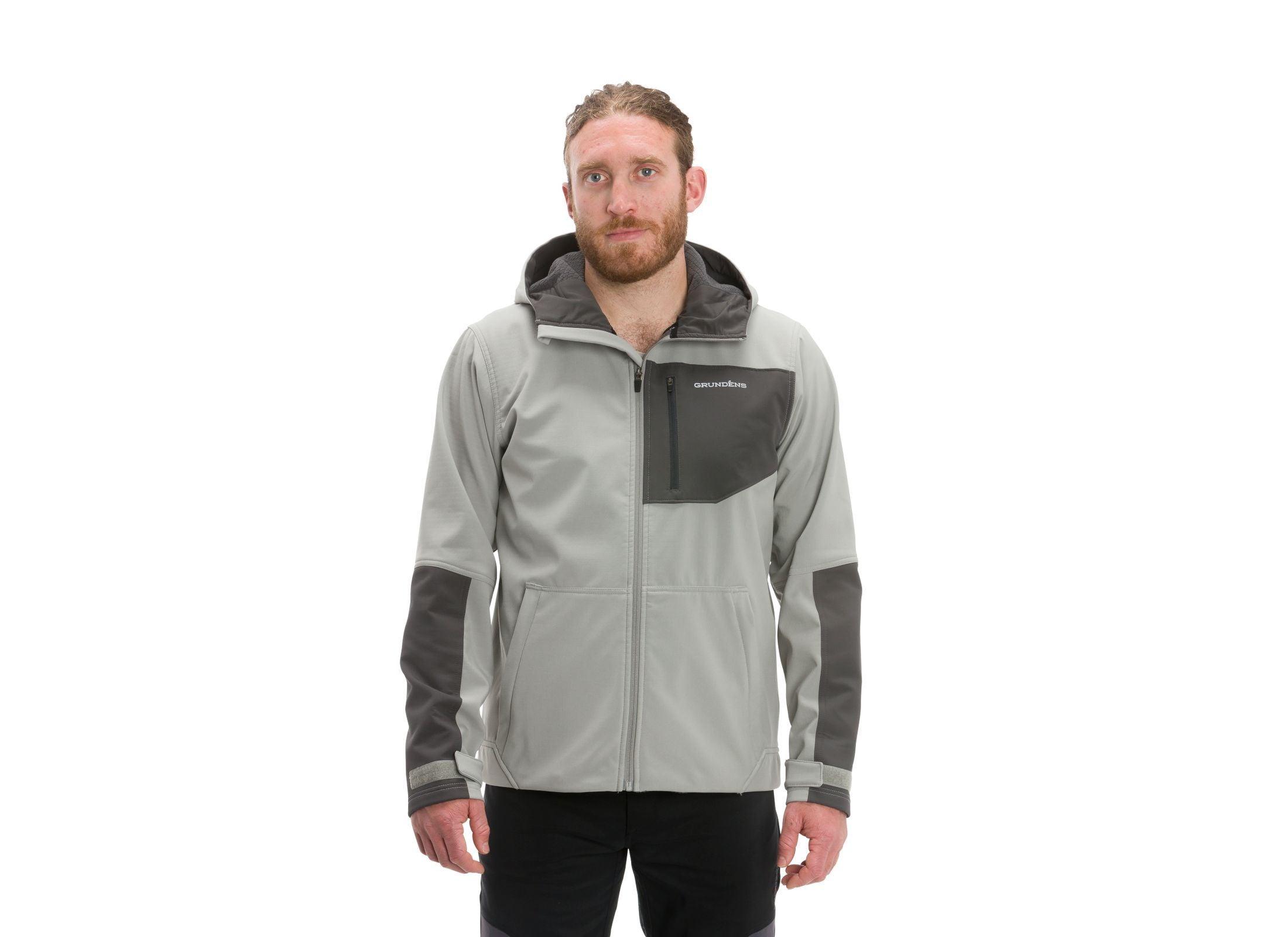 Grundens Men's Bulkhead Stretch Jacket - Waterproof Fishing Raincoat for Outdoor Work & Harsh Weather Protection | Ideal for Commercial Fishing, Boating & Stormy Conditions