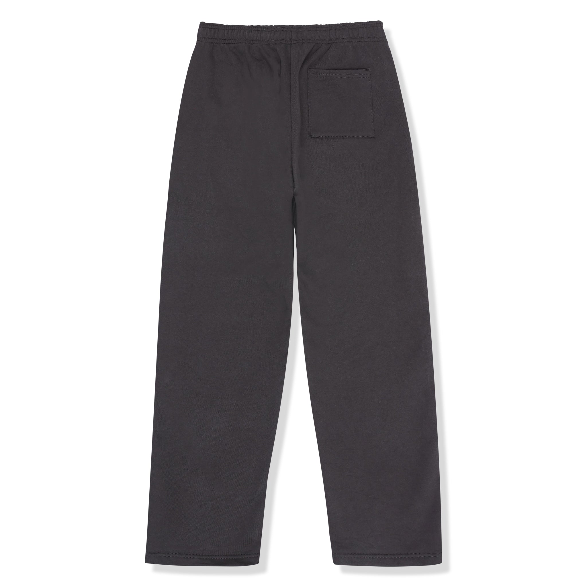 Broken Planet Straight Leg Soot Black Sweatpants for Men - Comfortable Joggers with Elastic Waistband - Perfect for Gym, Lounge & Casual Wear