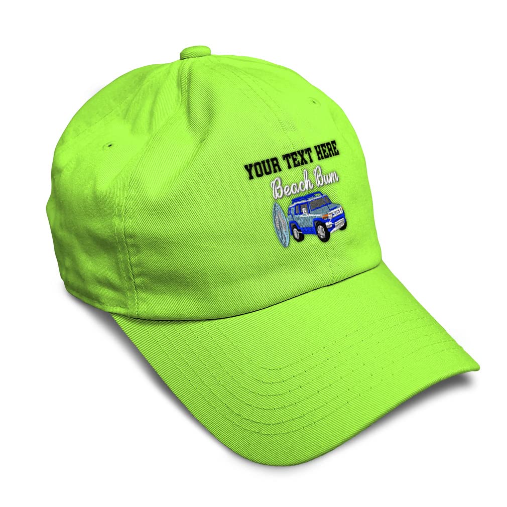 Speedy Pros Soft Baseball Cap - Funny Beach Bum Twill Cotton Dad Hat for Men & Women | Casual Outdoor Sun Protection for Beach, Sports & Daily Wear