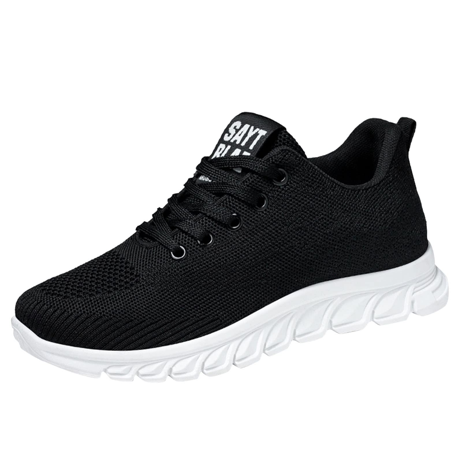 MLAGJSS Men's Steel Toe Sneakers - Chunky Casual Dress Shoes for Work & Outdoor Activities | Non-Slip Safety Footwear for Construction, Hiking & Daily Wear