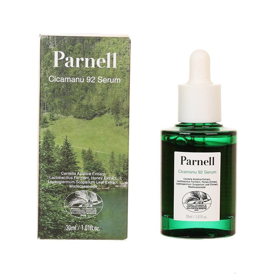 PARNELL Cicamanu 92 Serum (30ml) - Anti-Aging Face Serum with Hyaluronic Acid & Vitamin C for Hydration & Brightening | Perfect for Daily Skincare Routine & Nighttime Use