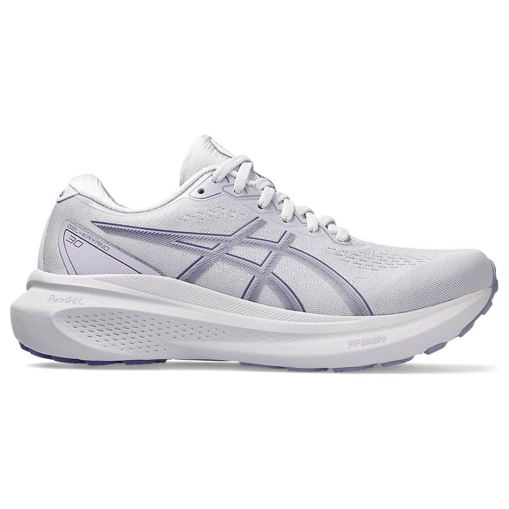 Asics Women's Gel Kayano 30 Running Shoes - Lightweight Stability Sneakers in Lilac Hint Ash Rock for Marathon Training & Everyday Comfort