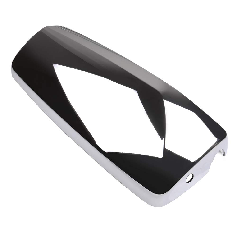 Volvo VNL 670 780 VNM 200 430 Truck Hood Mirror - Left Side (LH) Replacement for 2008-2019 Models - Chrome Housing with Mirror Cap - Perfect for Long Haul Trucking & Fleet Maintenance
