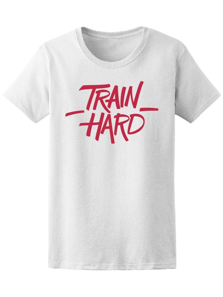 Smartprints Men's Train Hard Workout Fitness T-Shirt - Gym, Running & Training Activewear