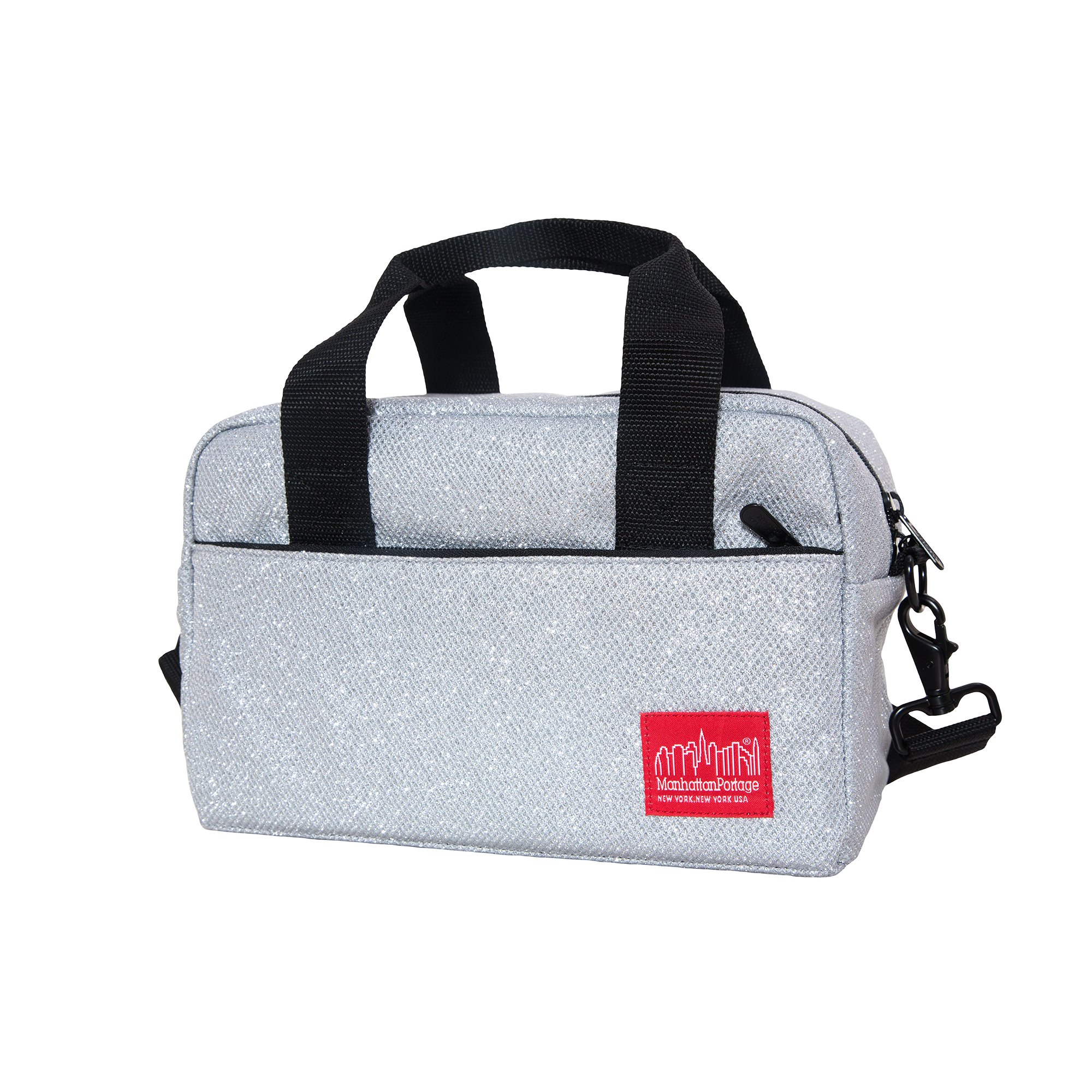 Manhattan Portage Midnight Parkside Shoulder Bag - Lightweight Durable Crossbody Messenger Bag for Men & Women, Grey, One Size - Perfect for Work, Travel & Daily Commute