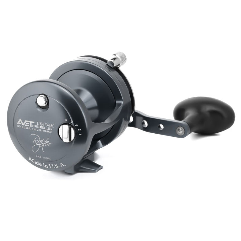 Avet LX Raptor 6/3 Classic Two Speed Magic Cast Fishing Reel - Perfect for Saltwater & Offshore Big Game Fishing
