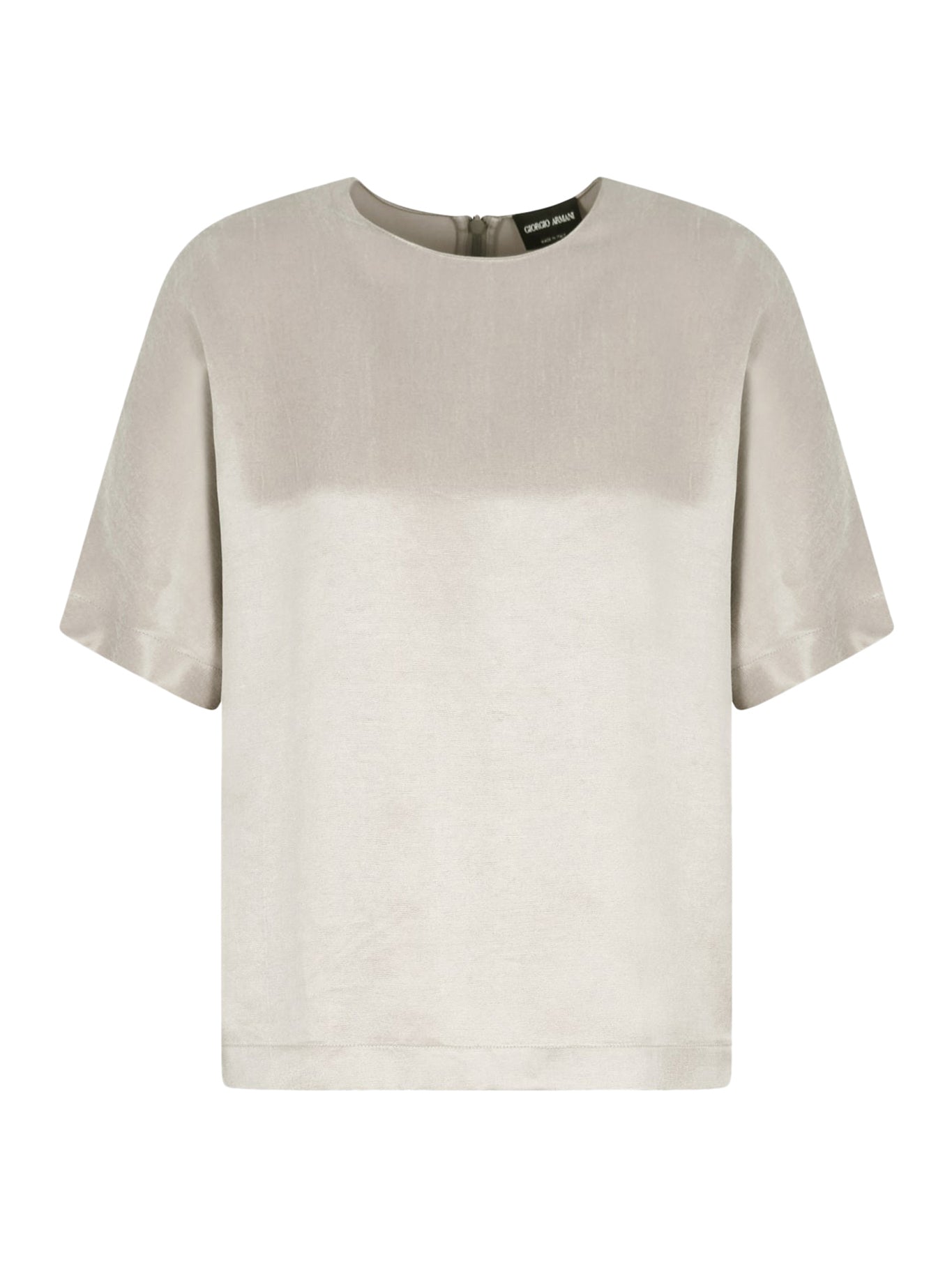 Soft & Stylish Viscose Cupro Crewneck Blouse for Women - Comfortable & Breathable Top for Work, Casual Outings & Layering