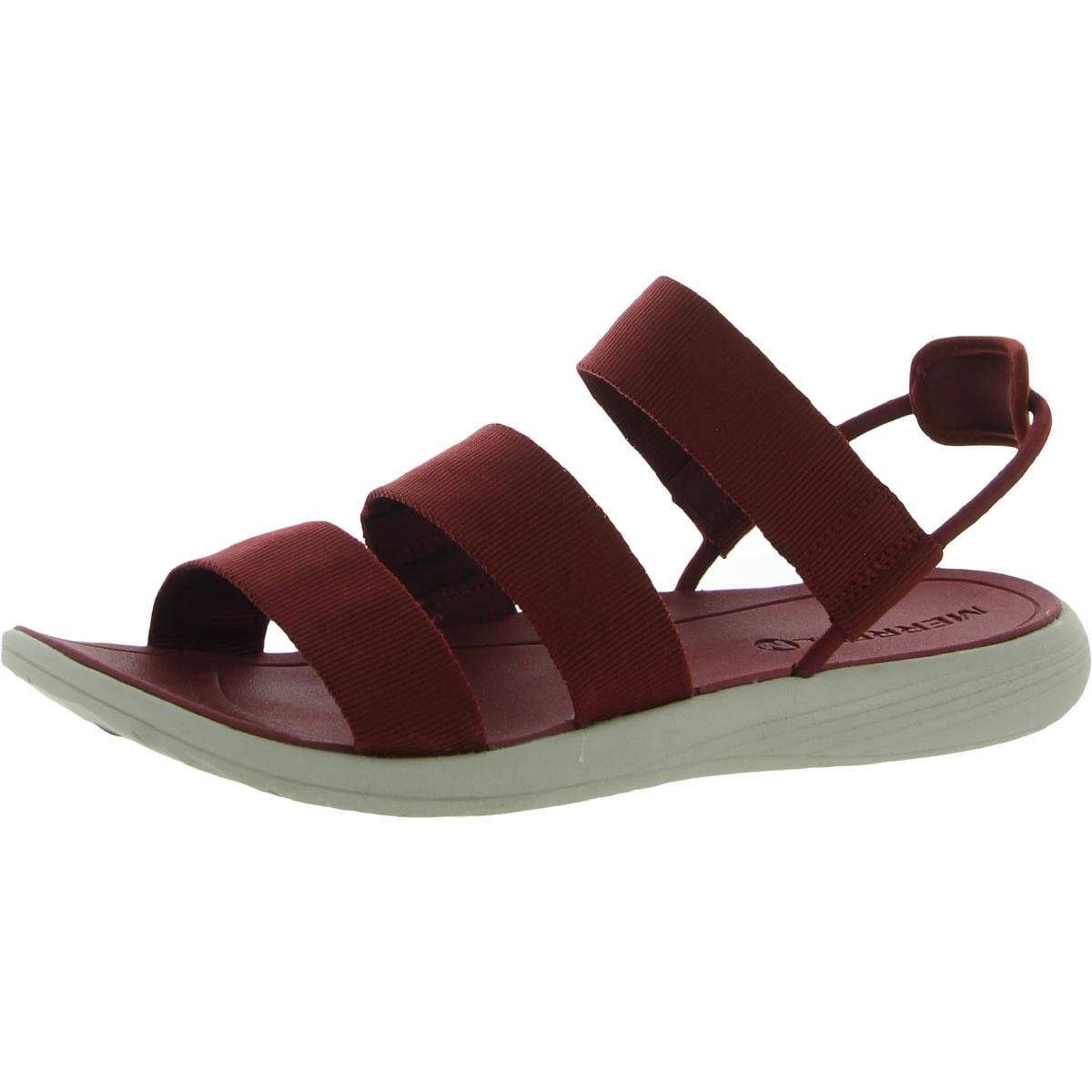 Merrell Women's Duskair Calais Casual Slingback Sandals - Red Size 10 Medium (B,M) | Comfortable Walking Shoes for Summer, Beach & Outdoor Activities