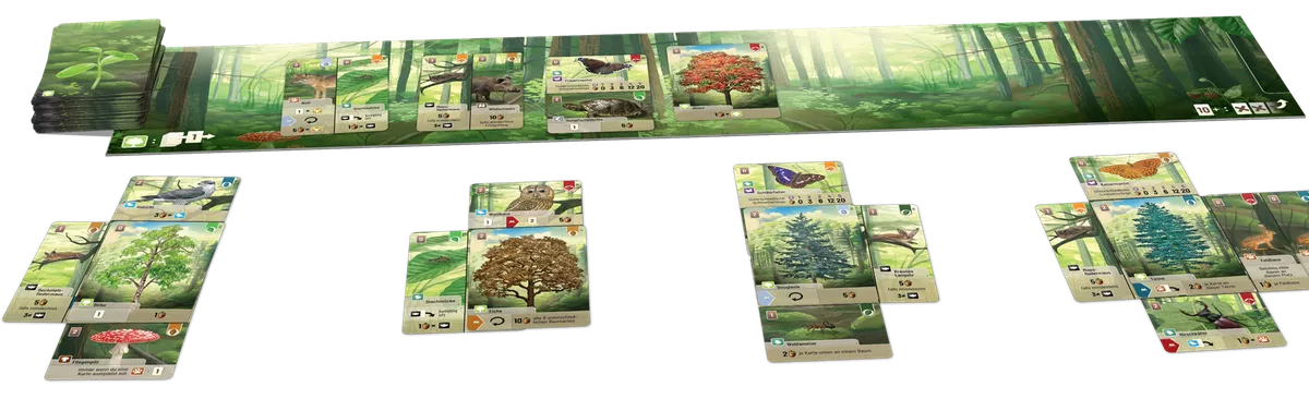 Forest Shuffle Card Game - Strategic Eco-Themed Family Board Game for Adults & Kids | Perfect for Game Nights, Camping Trips & Educational Play