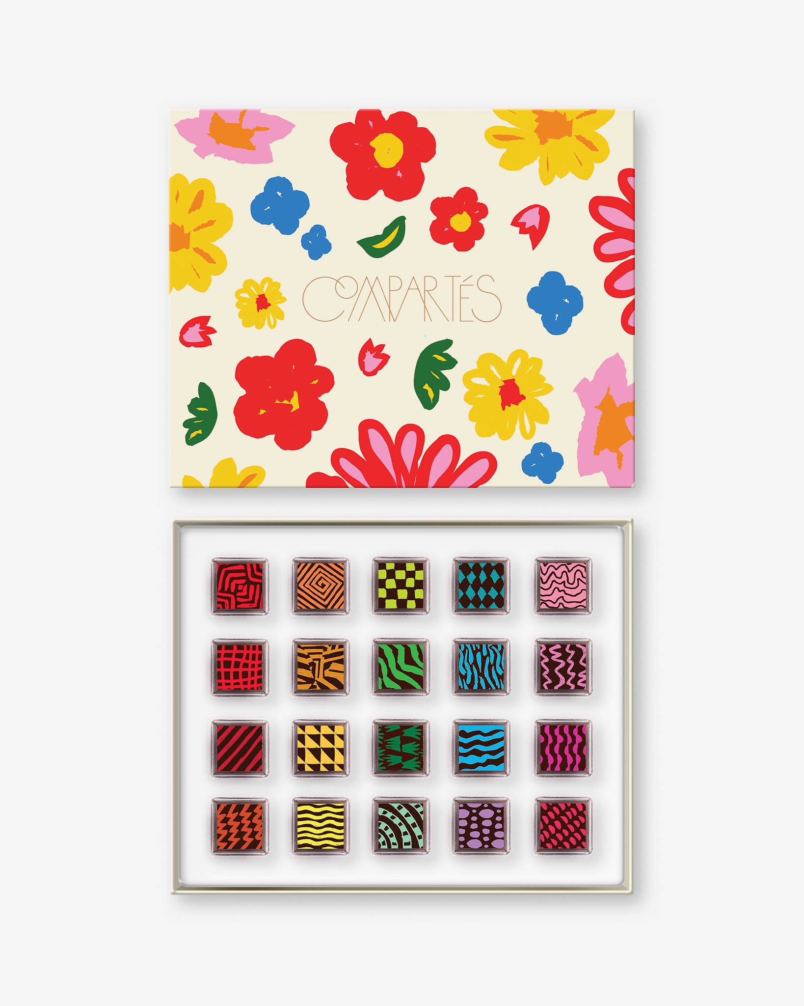20-Piece Premium Signature Truffles with Floral Design - Luxury Chocolate Gift Box for Valentine's Day, Anniversary & Special Occasions