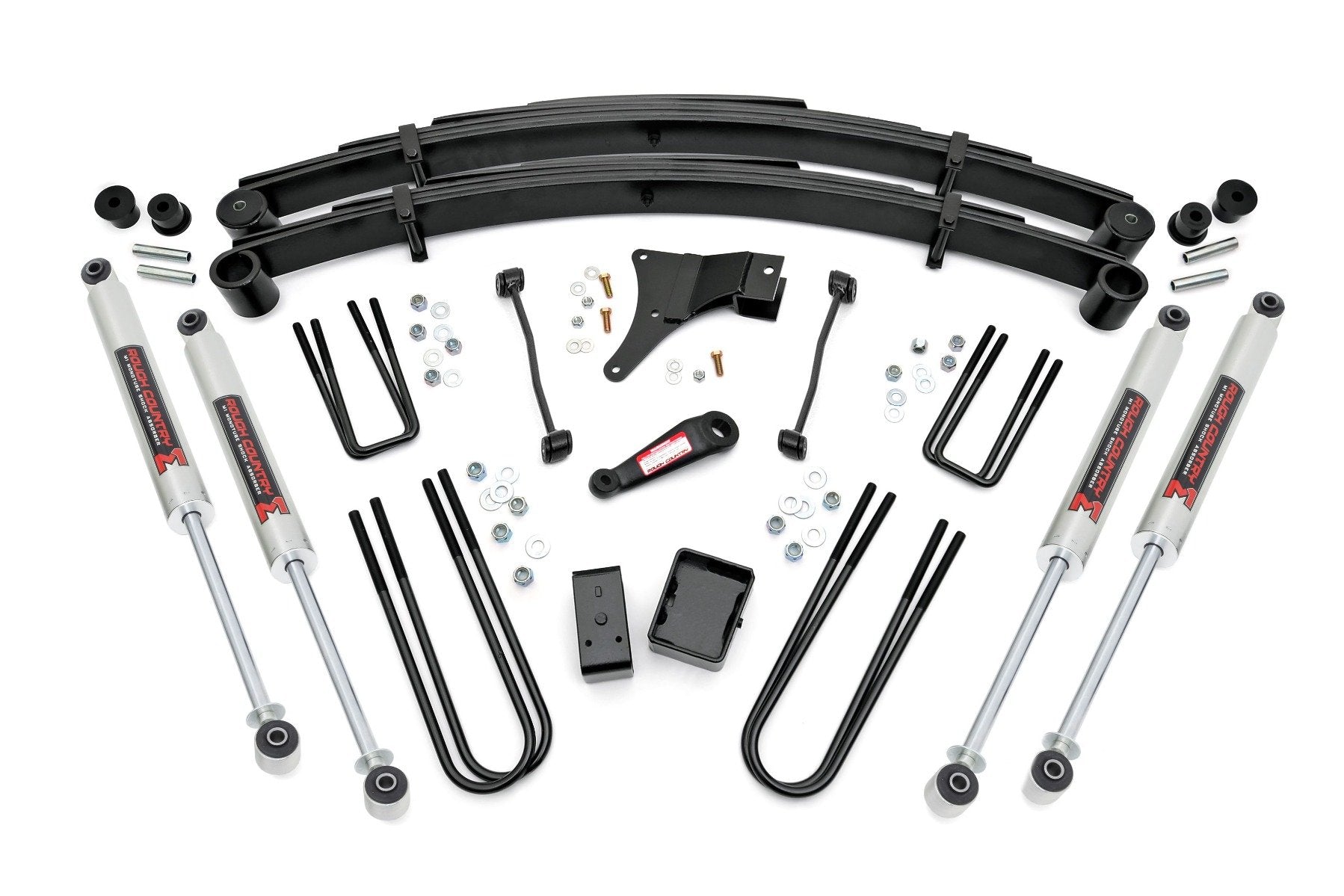 6 Inch Lift Kit with Rear Blocks for Ford F-250/F-350 Super Duty 4WD (1999) - Heavy Duty Suspension Upgrade for Off-Road & Towing - Model M1 Part# 49340