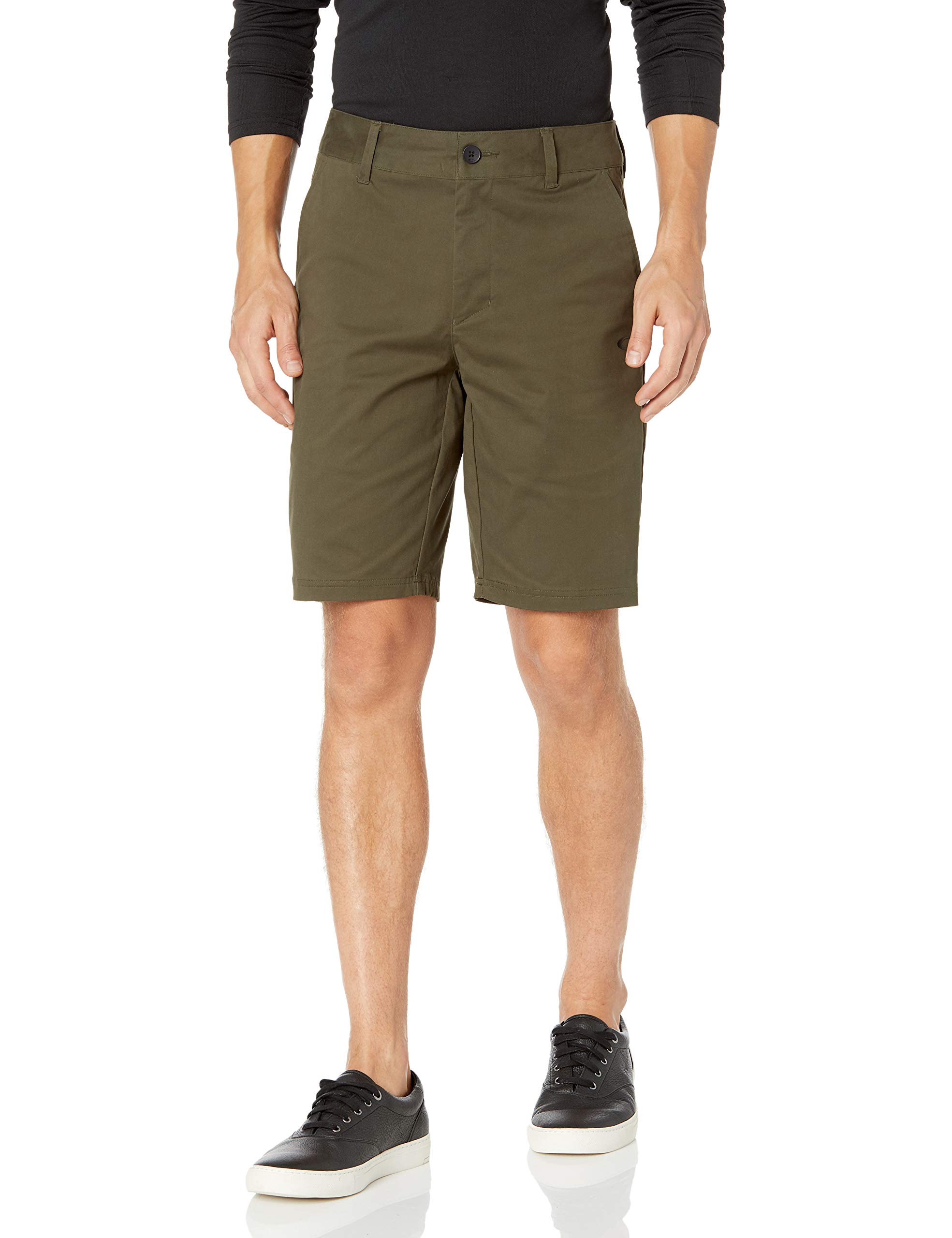Oakley Men's Icon Chino Golf Shorts - Lightweight Stretch Performance Shorts for Golf & Casual Wear - Perfect for Golfing, Travel & Outdoor Activities
