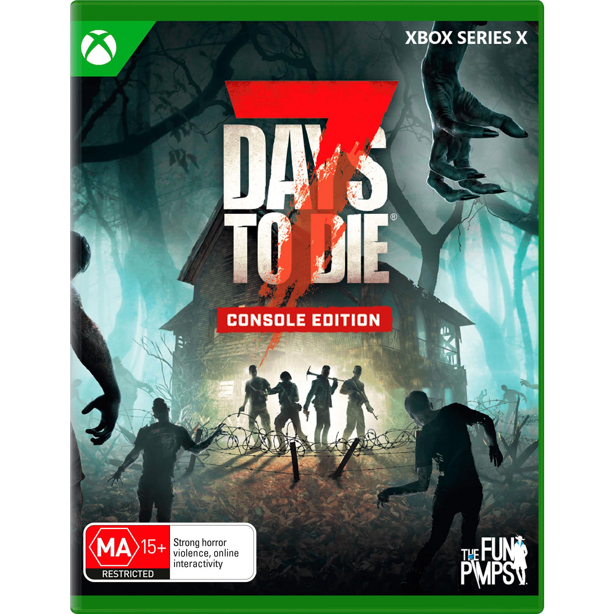 7 Days to Die Console Edition - Survival Horror Game for PS4 & Xbox | Open-World Zombie Apocalypse Adventure | Perfect for Multiplayer Gaming Nights & Horror Fans