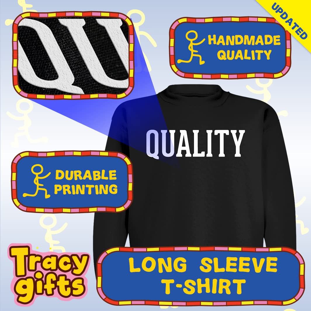 Funny 'Ain't Nobody Got Time for That' Men's Long Sleeve T-Shirt | Comfortable Cotton Tee for Casual Wear, Work & Everyday Outfits