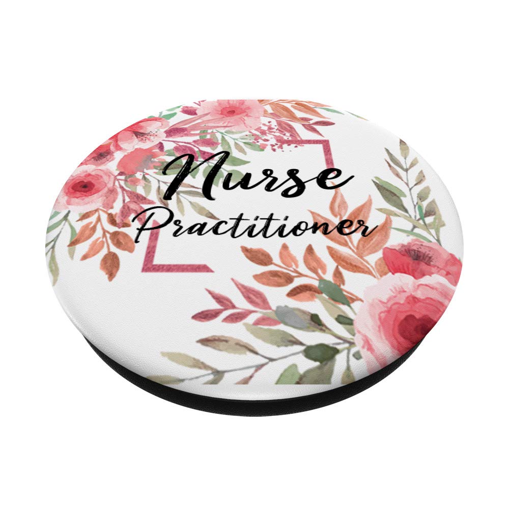 Swappable Nursing PopSockets PopGrip for Phones & Tablets - Perfect for Healthcare Workers, Students & Busy Moms On-The-Go