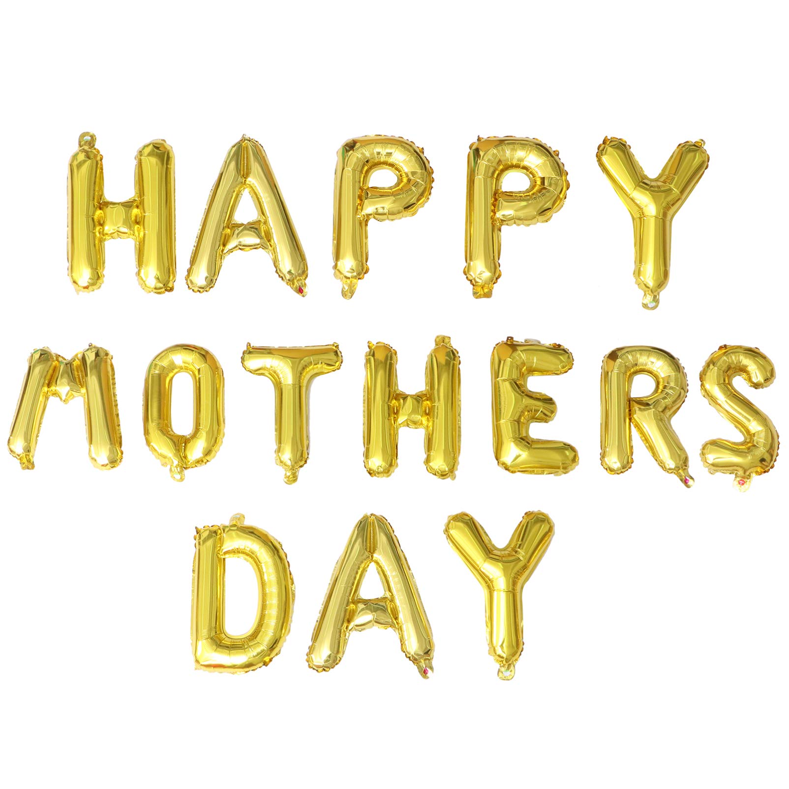 KESYOO Letter Balloons A - Mother's Day Party Decorations, Foil Balloons for Hanging Banner, Party Supplies for Mom - Perfect for Mother's Day Celebrations, Baby Showers & Birthday Parties