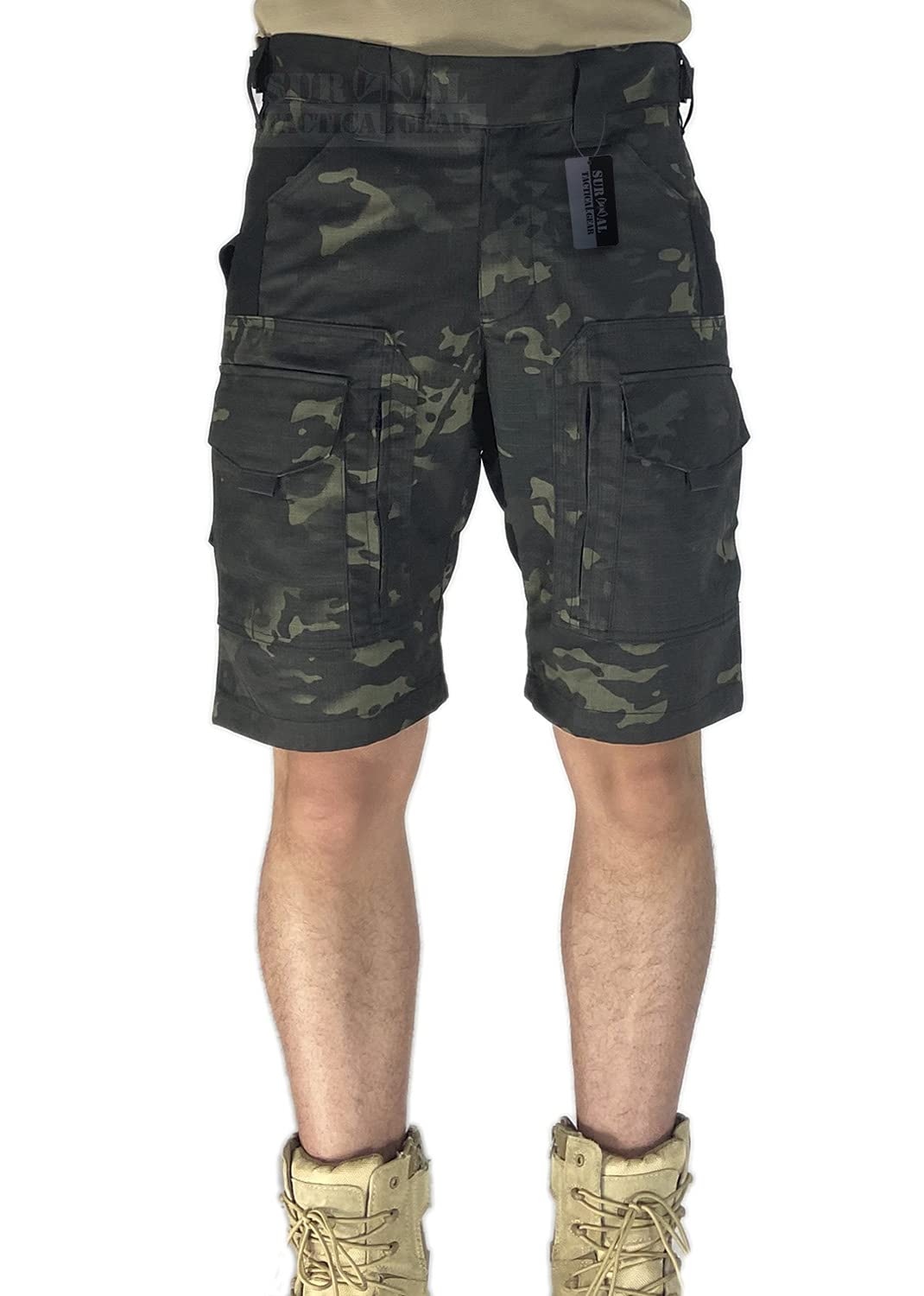 Men's Tactical Cargo Shorts - Military EDC Hiking Shorts with Multiple Pockets | Outdoor Adventure, Camping & Everyday Wear