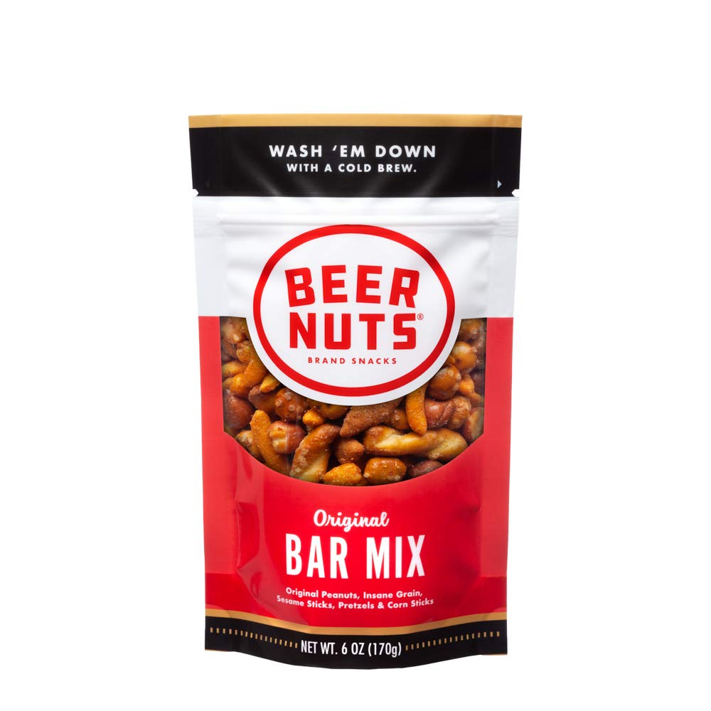 Authentic Military Ammo Can Snack Gift Bundle - Original Peanuts, Bar Mix, Cashews & Cantina Mix in Resealable Bags | Perfect for Outdoor Adventures, Camping & Military-Themed Gifts