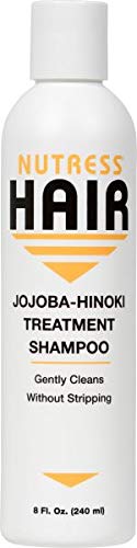 Nutress Hair Jojoba Oil Treatment Shampoo for Dry Damaged Hair - Deep Moisturizing & Repairing (Pack of 4) - Perfect for Daily Use & Salon Quality Results at Home