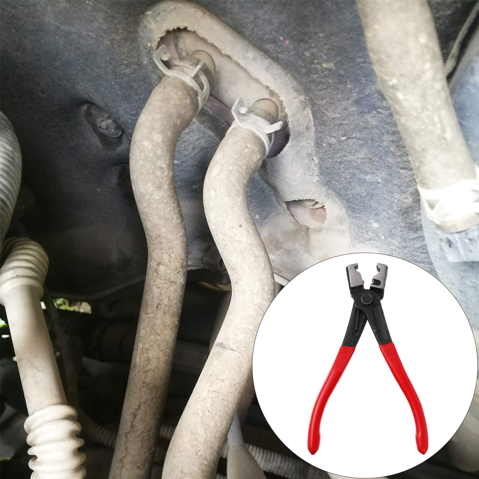 Swivel Hose Pliers - Automotive Pipe Clamp Tool for Plumbing & Car Repair