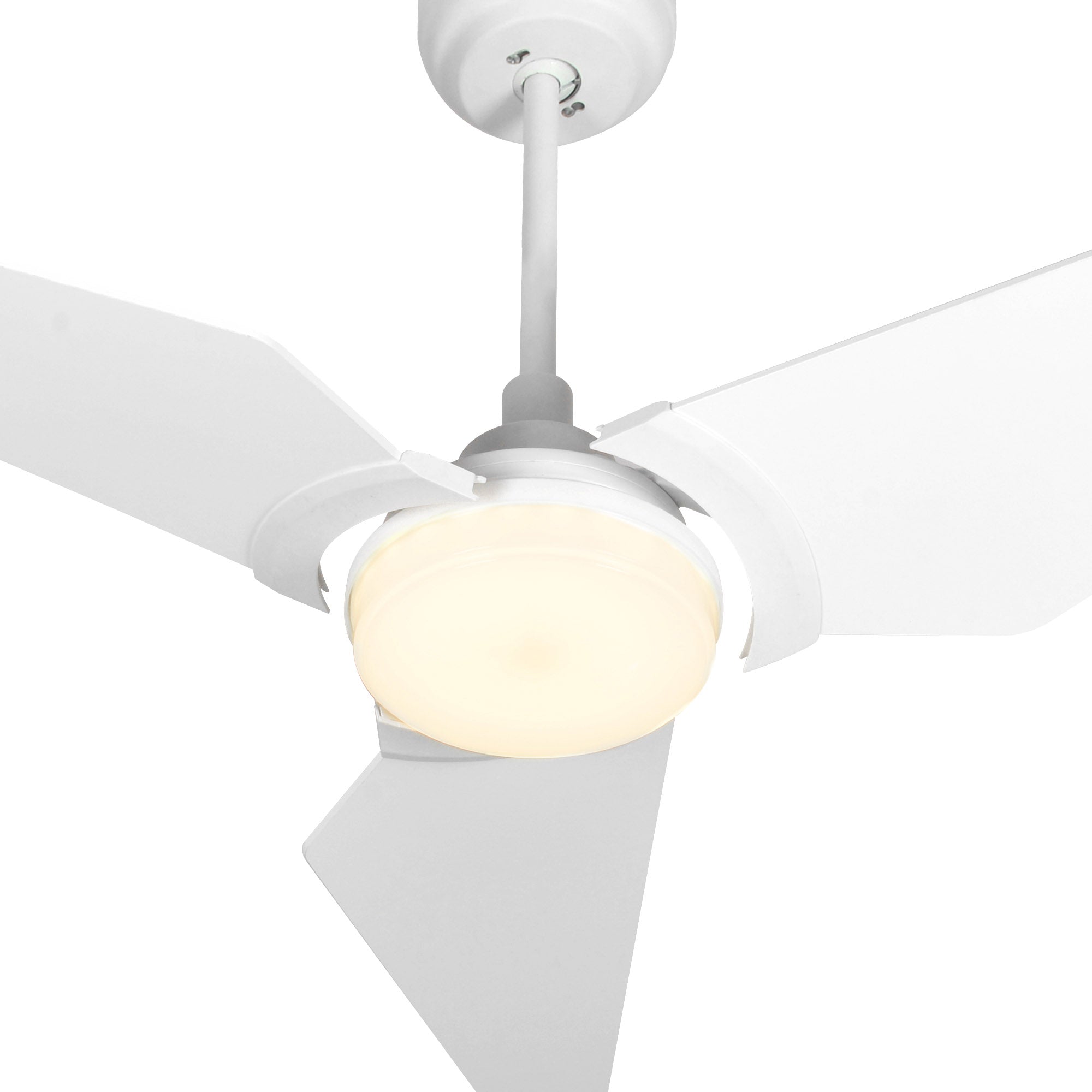 52 Inch Smart Ceiling Fan with LED Light & Remote Control - Perfect for Outdoor Patio, Deck, and Covered Porch Areas - Energy Efficient & Weather Resistant