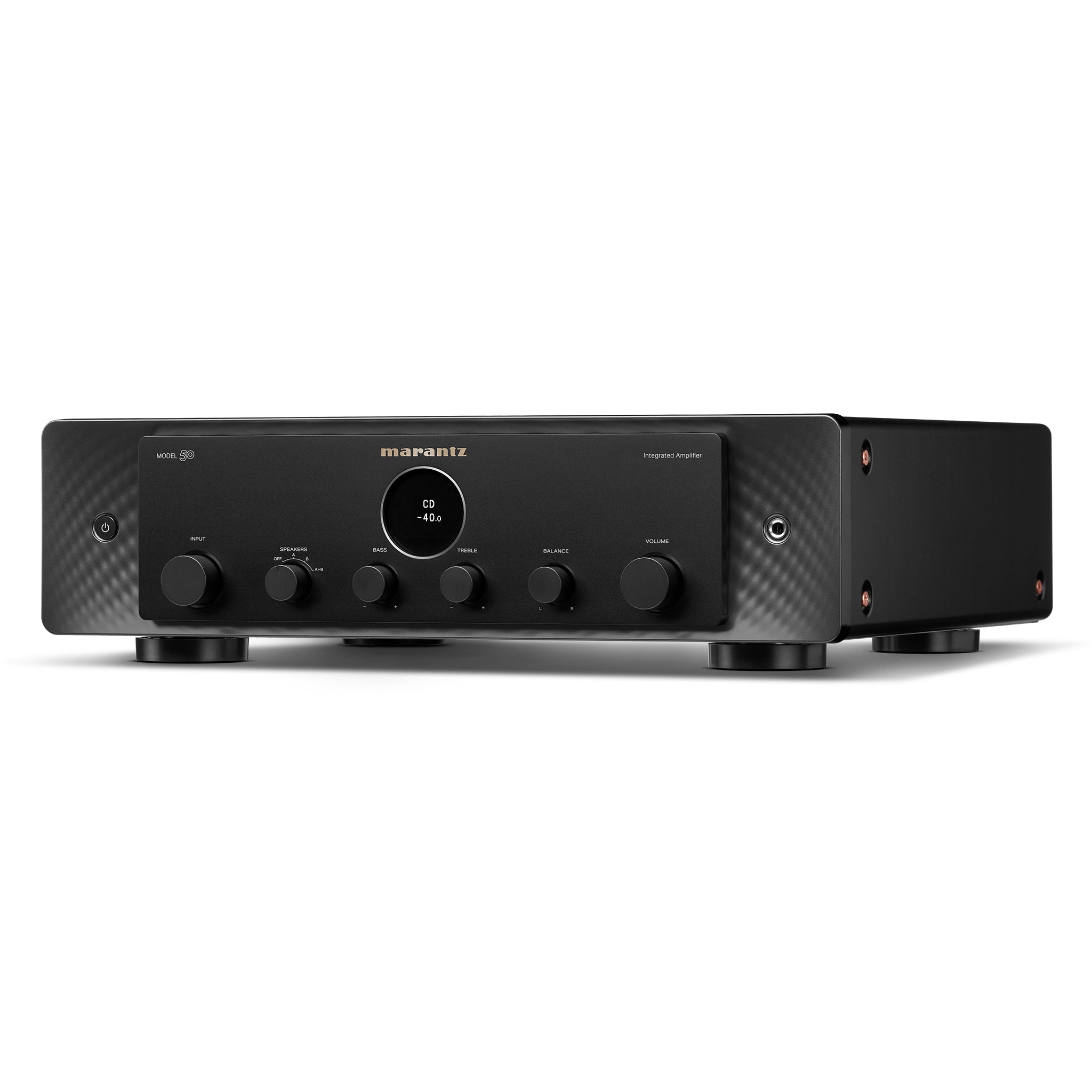 Marantz MODEL 50 Pure Analog Integrated Amplifier - Hi-Fi Stereo Receiver for Home Audio System | Perfect for Vinyl Records, Streaming Music & Home Theater Setup