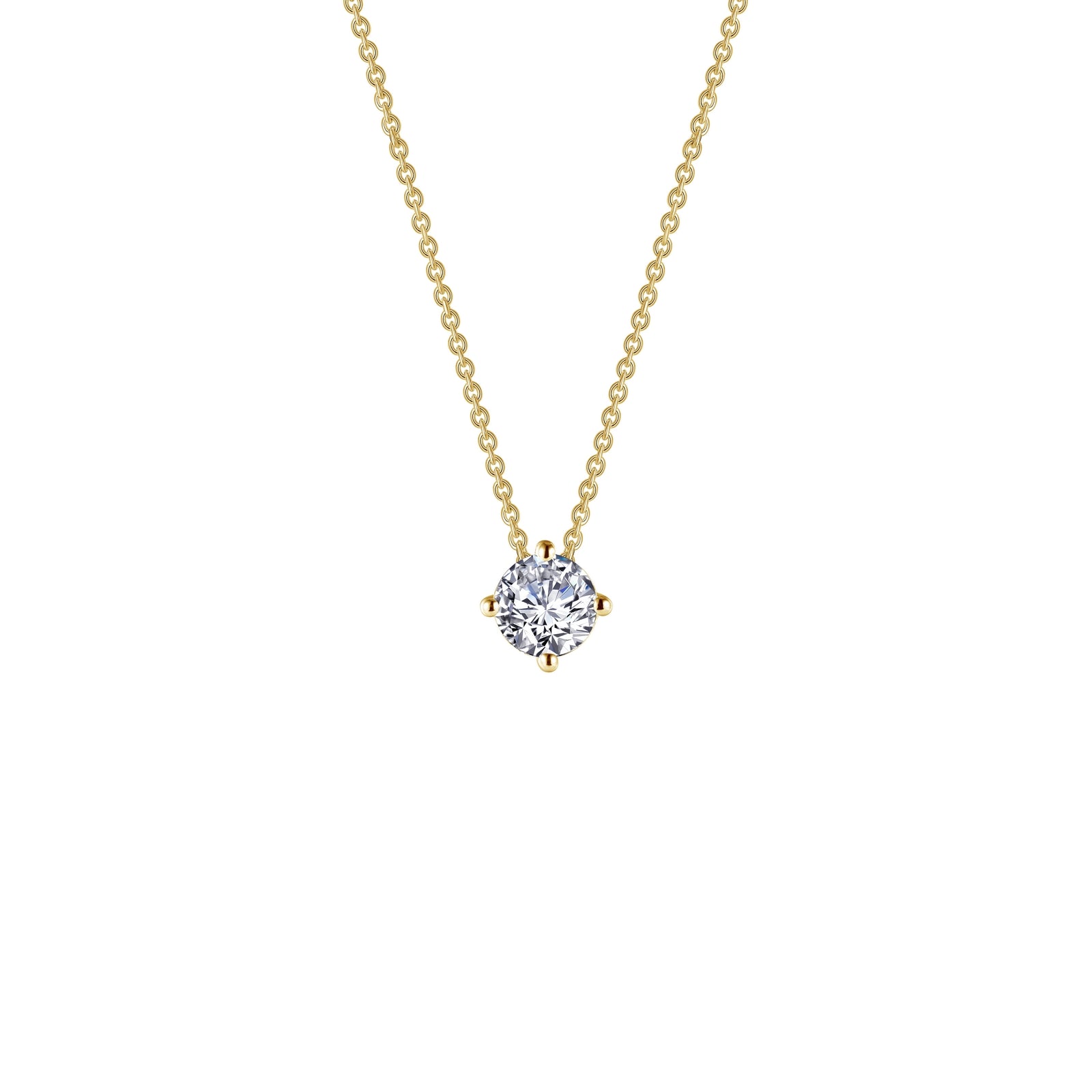 0.50 CTW Solitaire Diamond Necklace for Women - Elegant Pendant Jewelry for Weddings, Anniversaries & Special Occasions