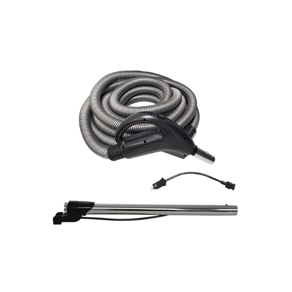 Hayden Superhose Premium Central Vacuum Hose Replacement - Durable & Flexible 35ft Cleaning Hose for Home & Commercial Use