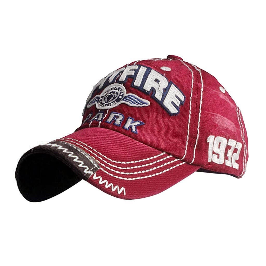 Embroidered Denim Baseball Cap for Men & Women - Fashion Flower Design Sun Hat for Outdoor Activities, Sports & Casual Wear