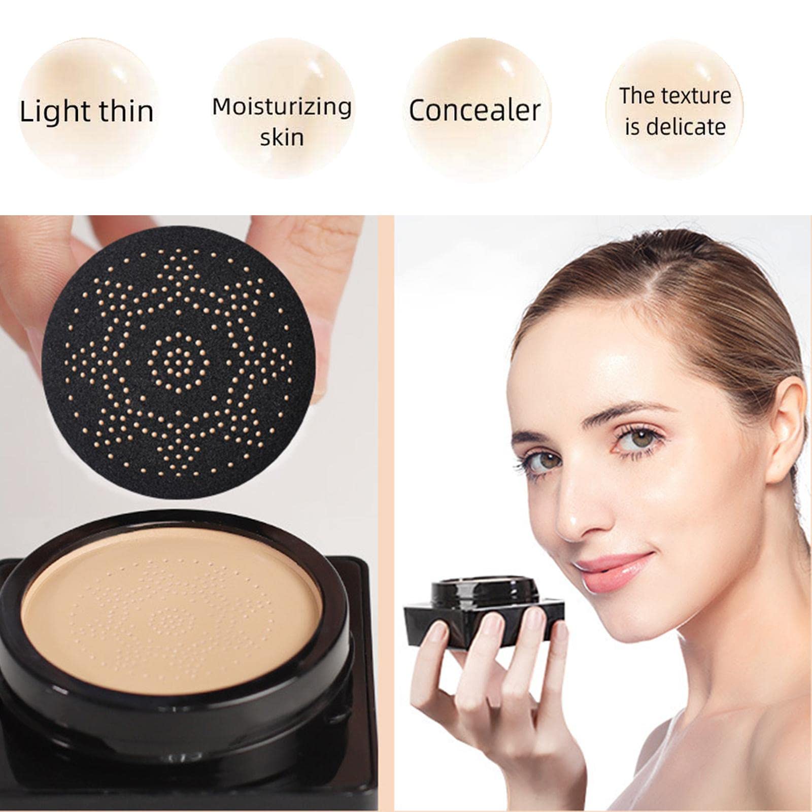 LOSA 20g Moisturizing BB Cream Foundation - Natural Coverage, Conceals Spots & Blemishes | Daily Makeup, Flawless Skin for Work & Special Occasions