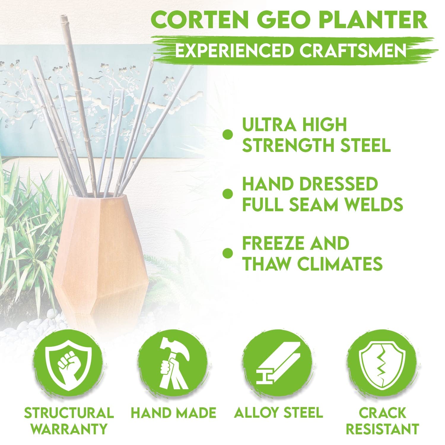 MK Designs Large Outdoor Planters - 33